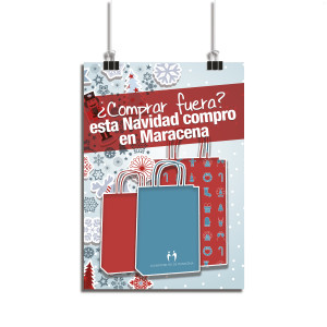 Cartel Compras Navidad
