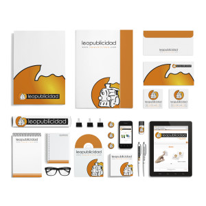 Identidad corporativa Leopublicidad